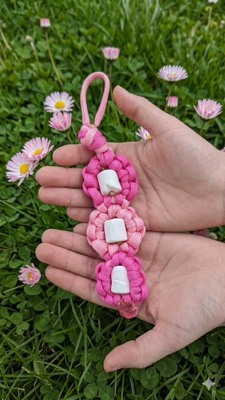 Charm Anti-Tiques Fleur Céramique EM