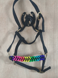 Rainbow Burst Flat Halter