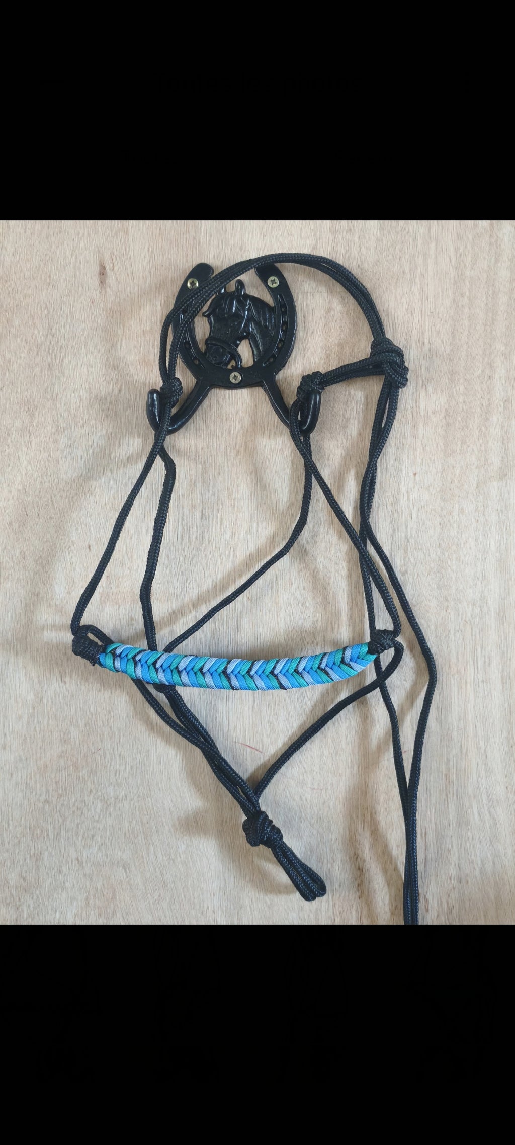 Licol en corde Harmonie Boréale