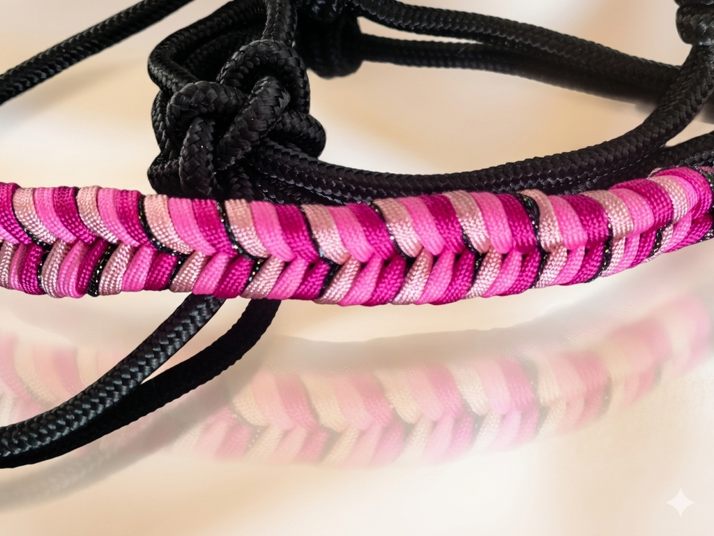 Harmony Floral Rope Halter
